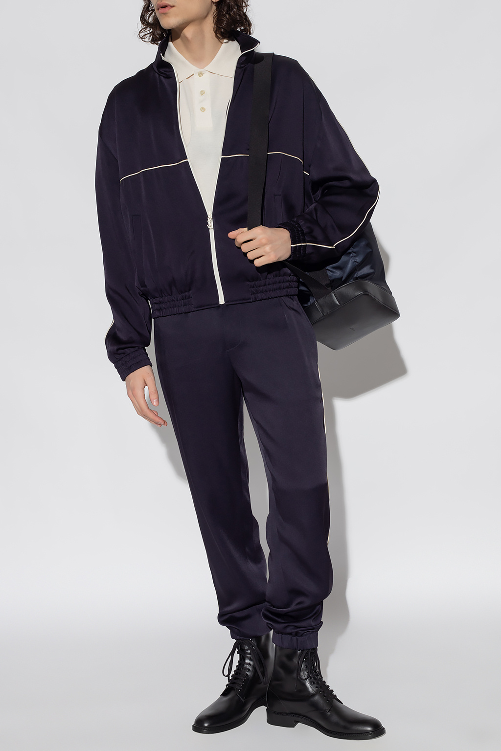【送料&関税込】Saint Laurent Trouser Leather trousers Saint Laurent Black size 30 UK - US in